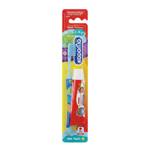 Kodomo Baby Toothbrush with Toothpaste 3 - 6 years