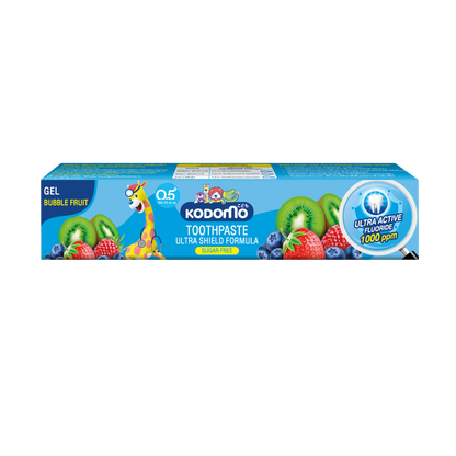 Kodomo Gel Toothpaste Bubble Fruit 40 gm