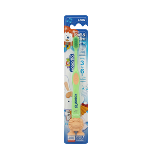 Kodomo Childrens Soft & Slim Toothbrush 3- 6 years